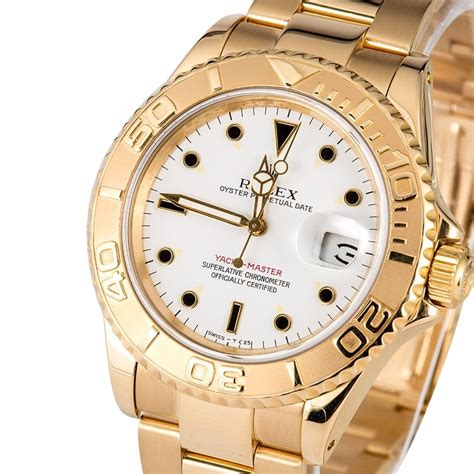 rolex evergold yachtmaster|gold Rolex yacht master for sale.